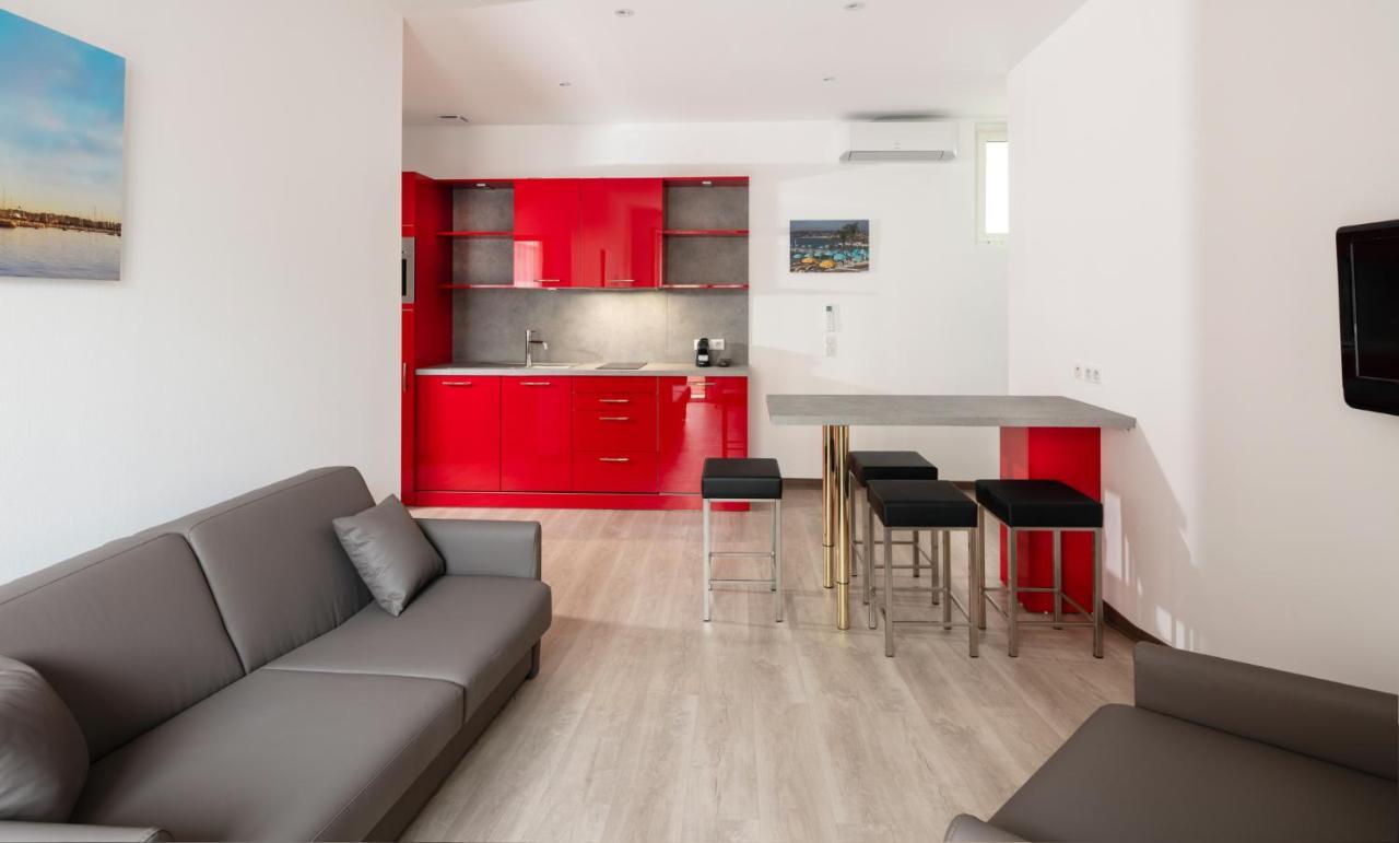Appartements French Riviera Confidential Centre Ville Juan Les Pins Proche Des Plages الغرفة الصورة