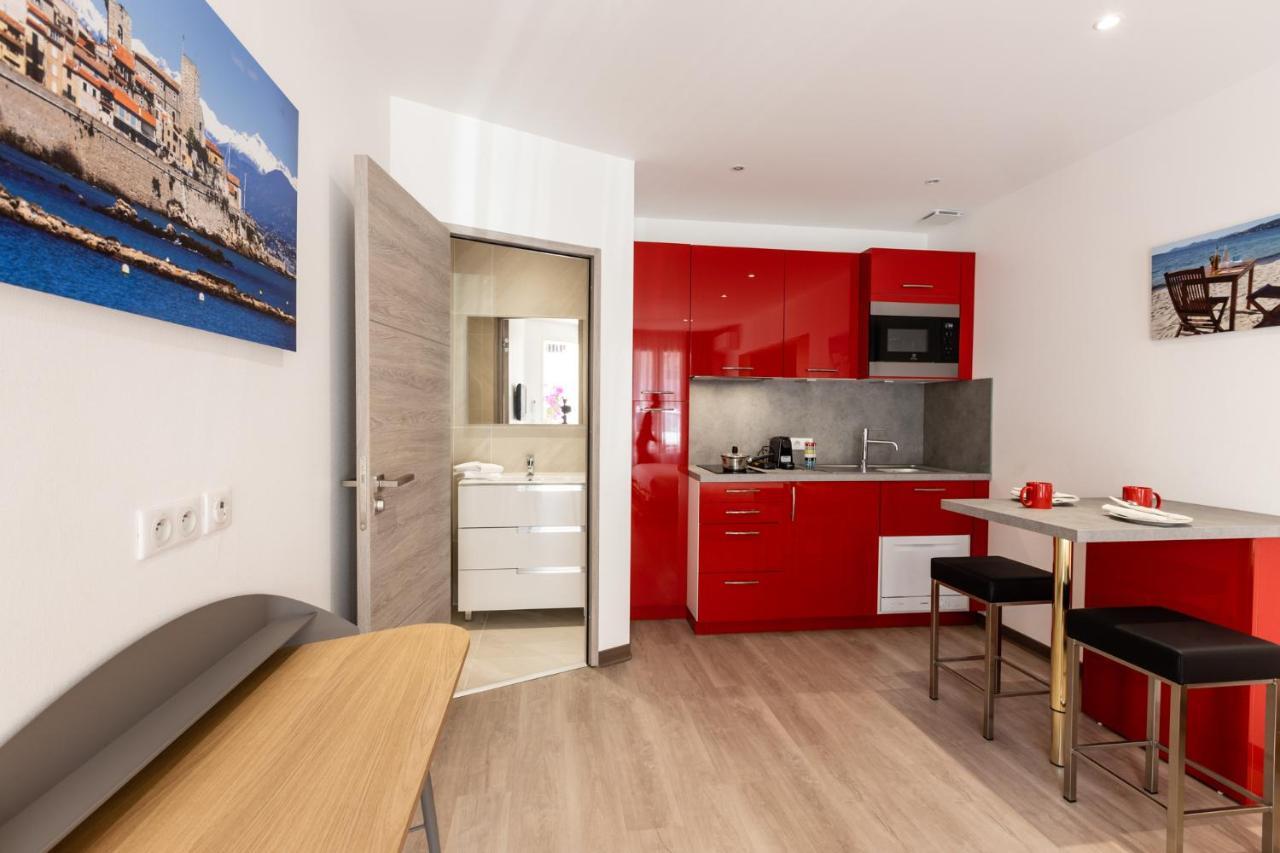 Appartements French Riviera Confidential Centre Ville Juan Les Pins Proche Des Plages المظهر الخارجي الصورة