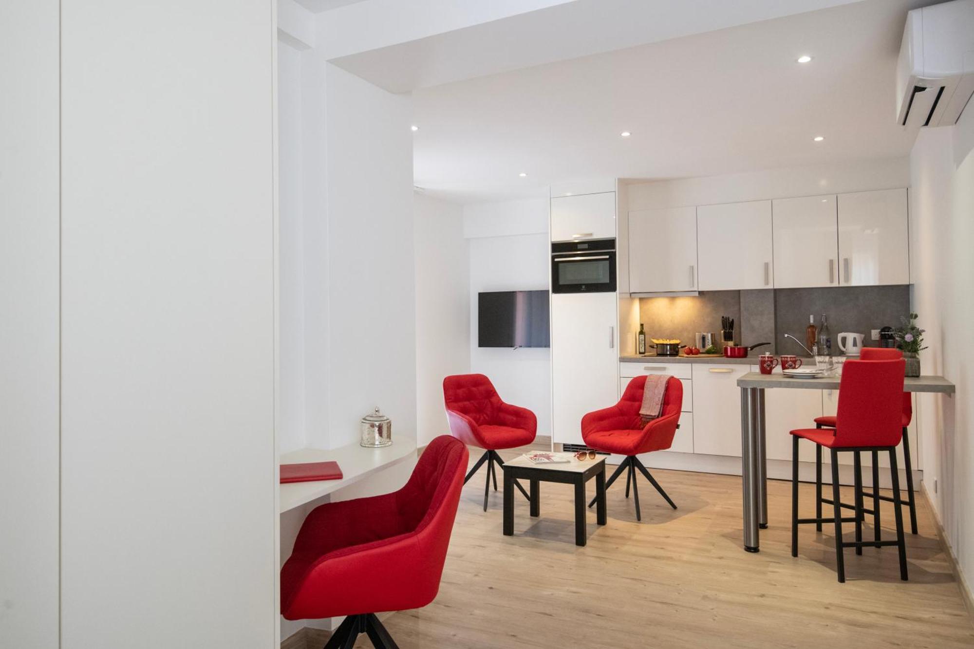 Appartements French Riviera Confidential Centre Ville Juan Les Pins Proche Des Plages الغرفة الصورة